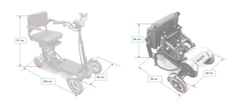 CADEIRA DE RODAS ELÉTRICA – 4WD